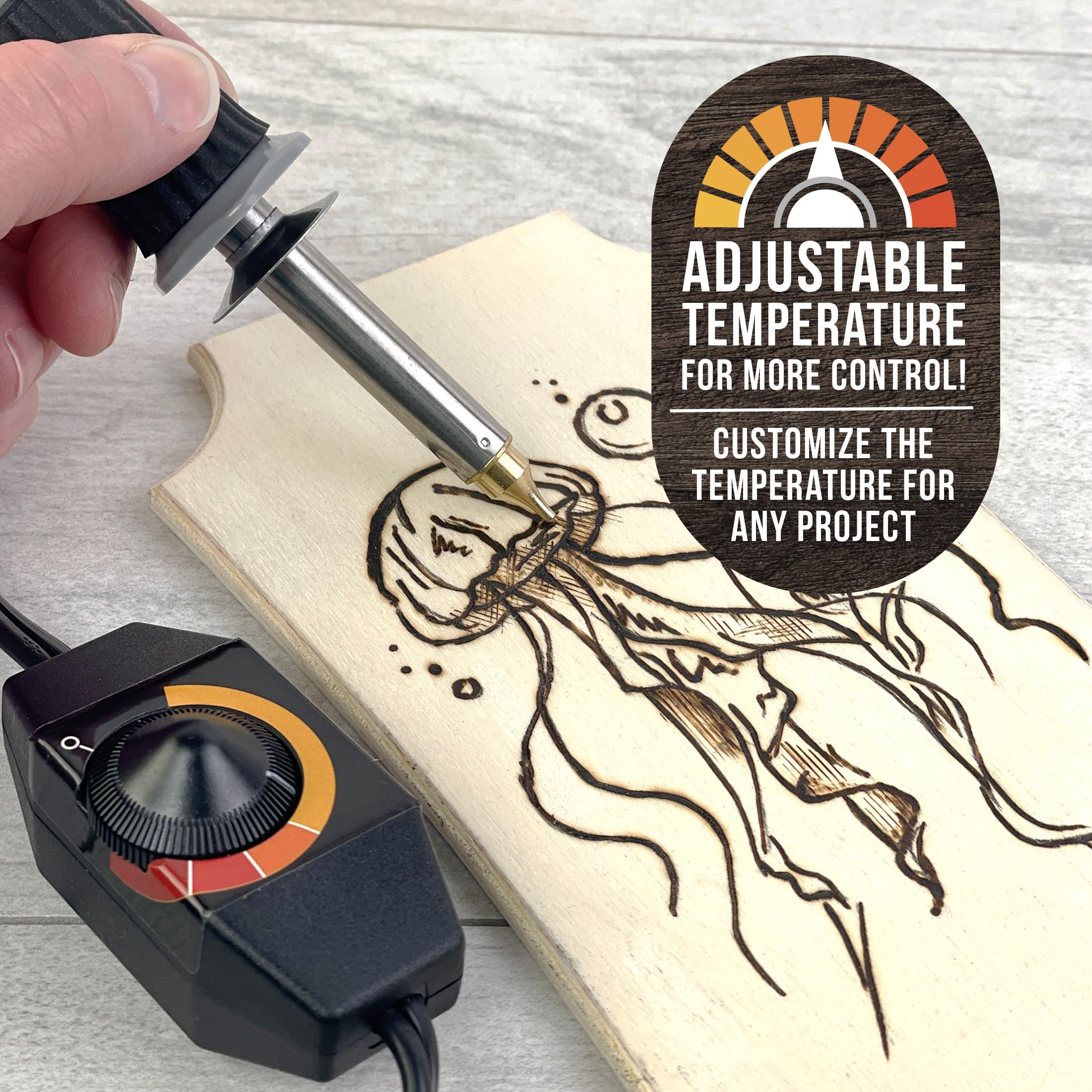 ArtSkills Wood Burning Tool Kit - 16 Piece -5