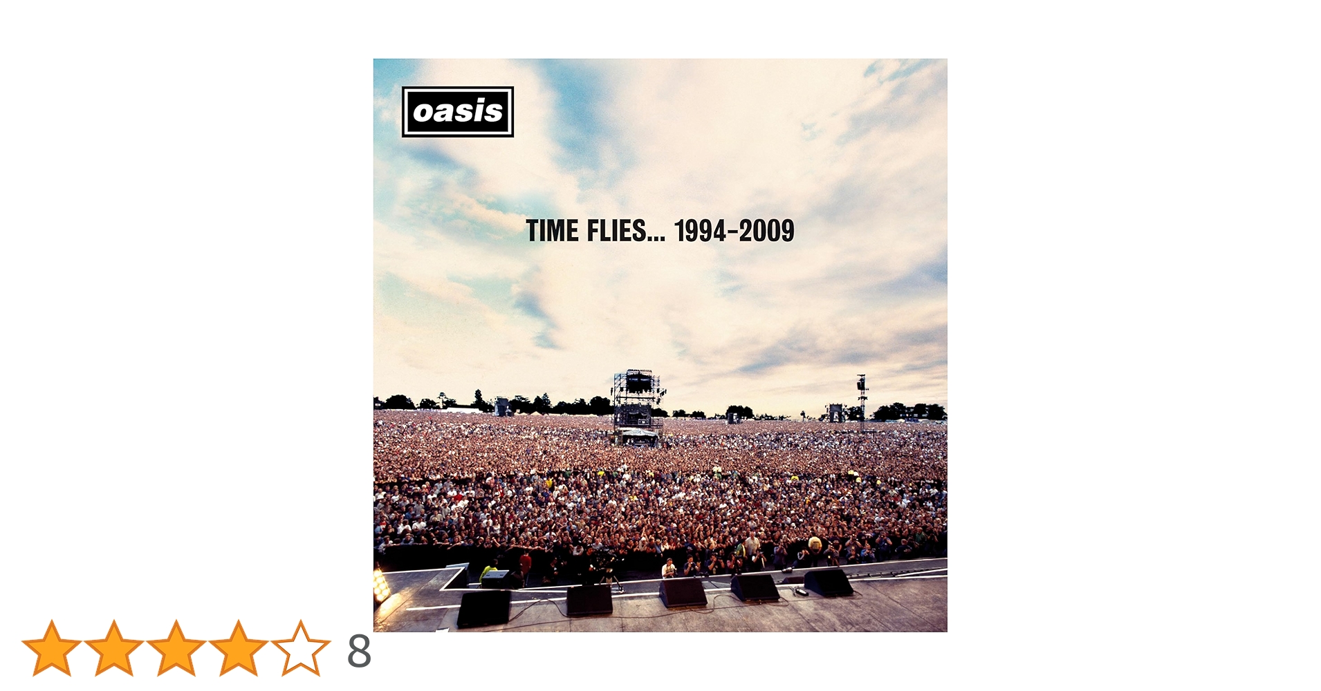 値下げ　Oasis TIME FLIES... 1994-2009 限定盤 Amazon.co.jp: タイム・フライズ・・・1994-2009(初回生産限定盤