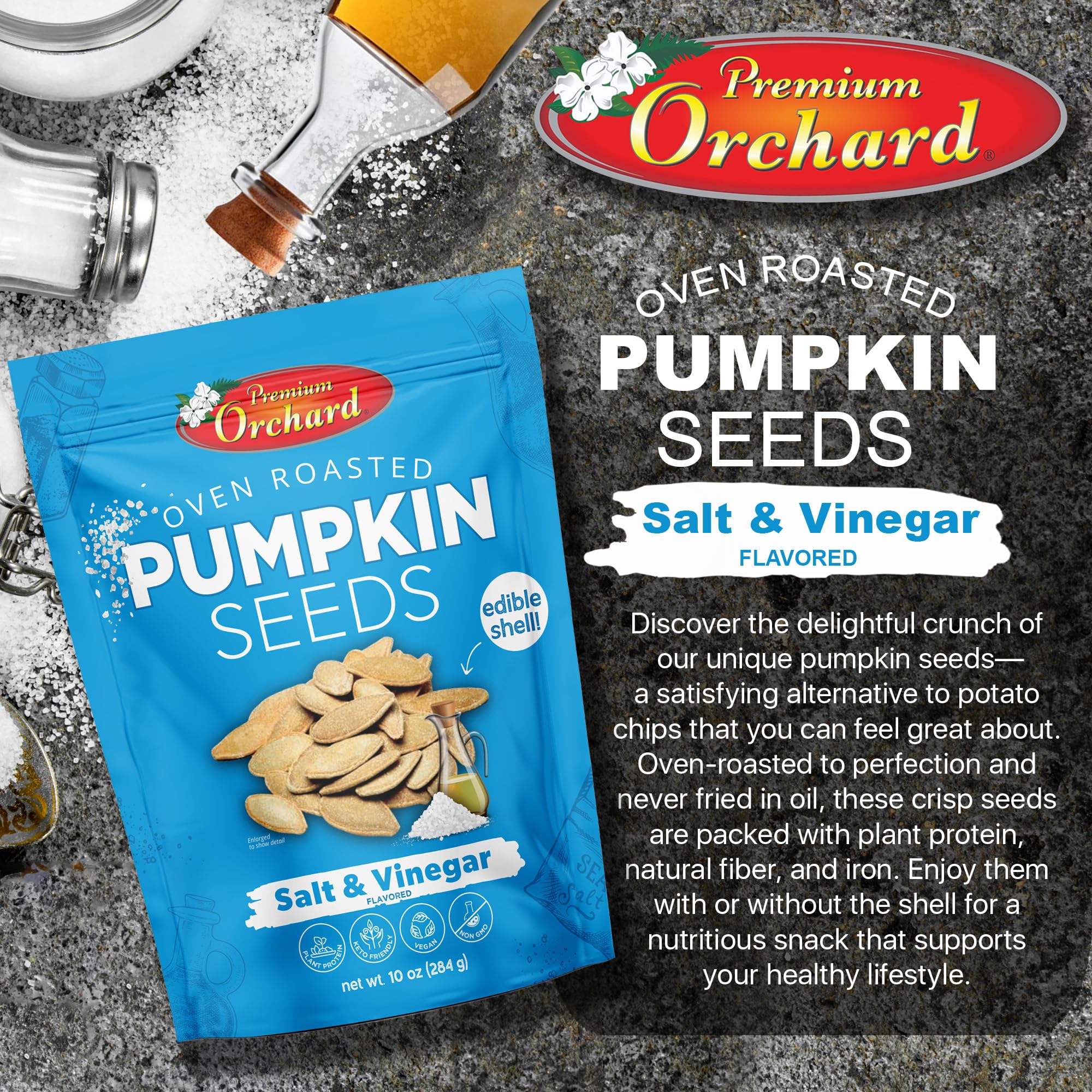 Amazon.com : PREMIUM ORCHARD Flavored Pumpkin Seeds Oven Roasted