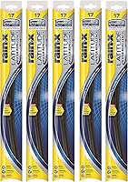 Vista 1 de Rain-X 5079275-2-5PK Latitude - Limpiaparabrisas repelente al agua 2 en 1, 18 pulgadas (paquete de 5)