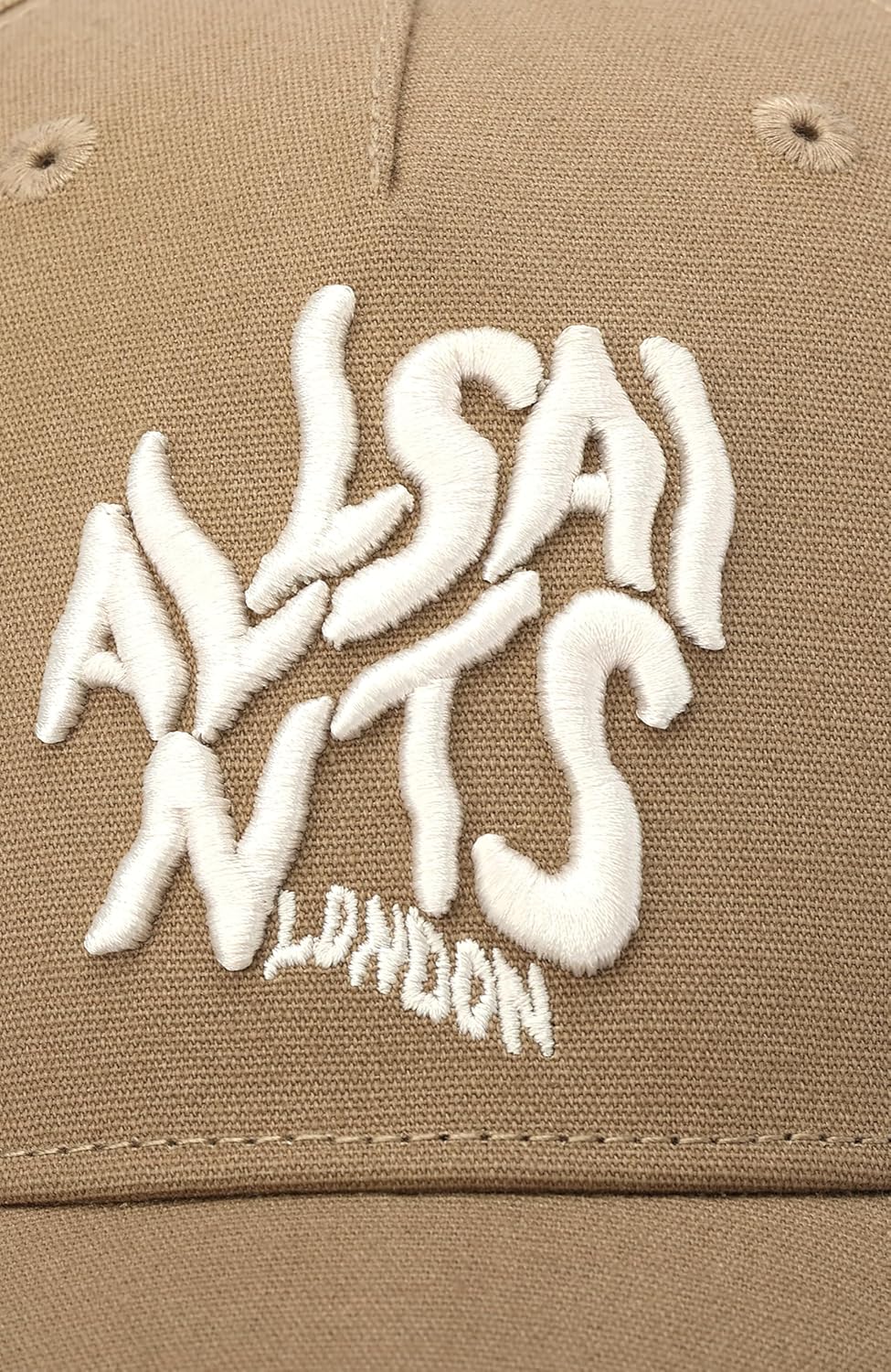 AllSaints Men's Orlando Baseball Cap, 100% Cotton Hat with Adjustable Strap, Summer Accessory - Image 4