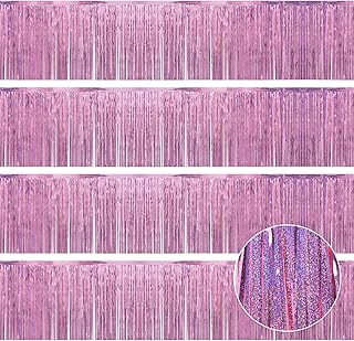 Laser Pink Birthday Decorations Tinsel Garland Parade Float Decorations ...