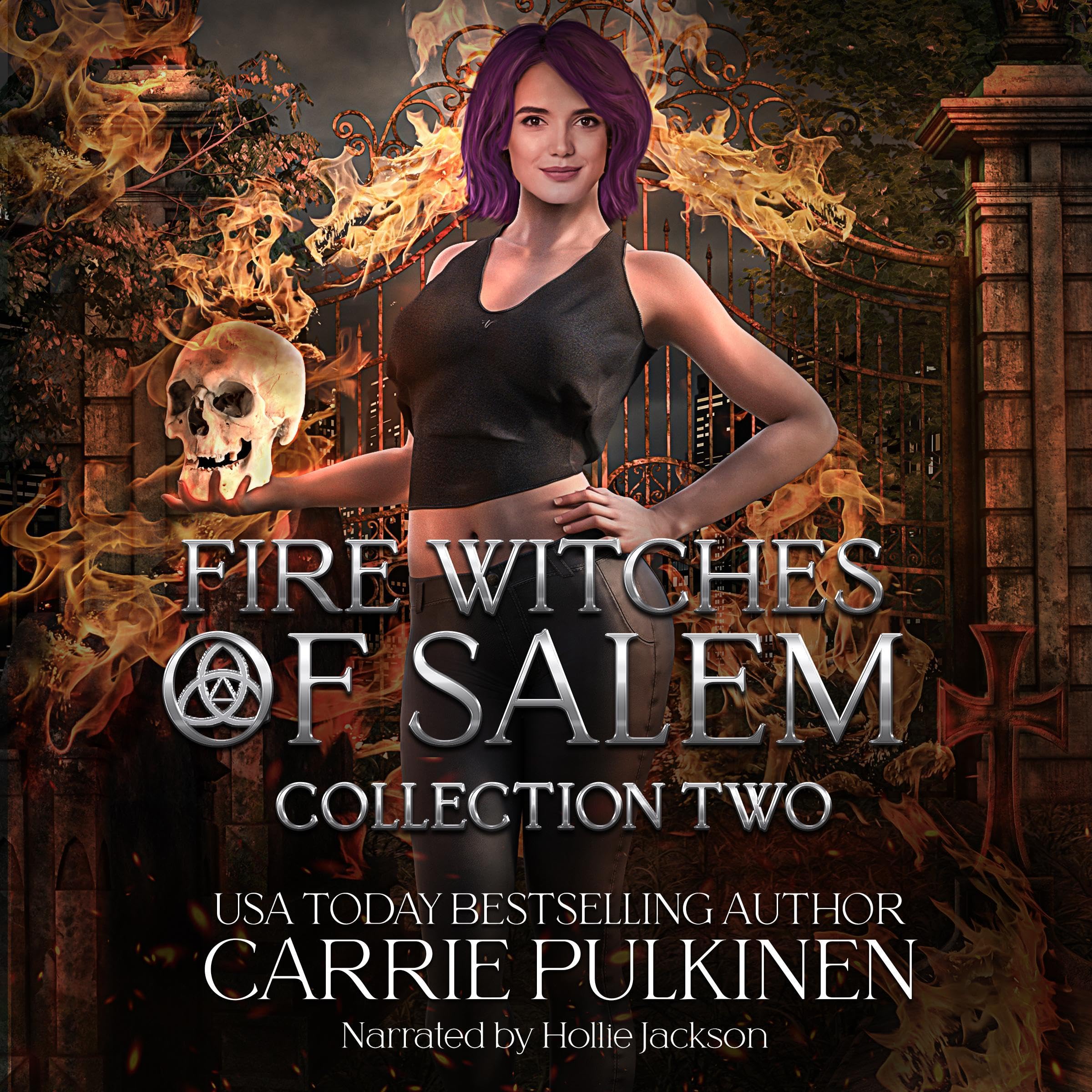 Cover art for Fire Witches of Salem Collection Two: The Mayhem and Ember Trilogy