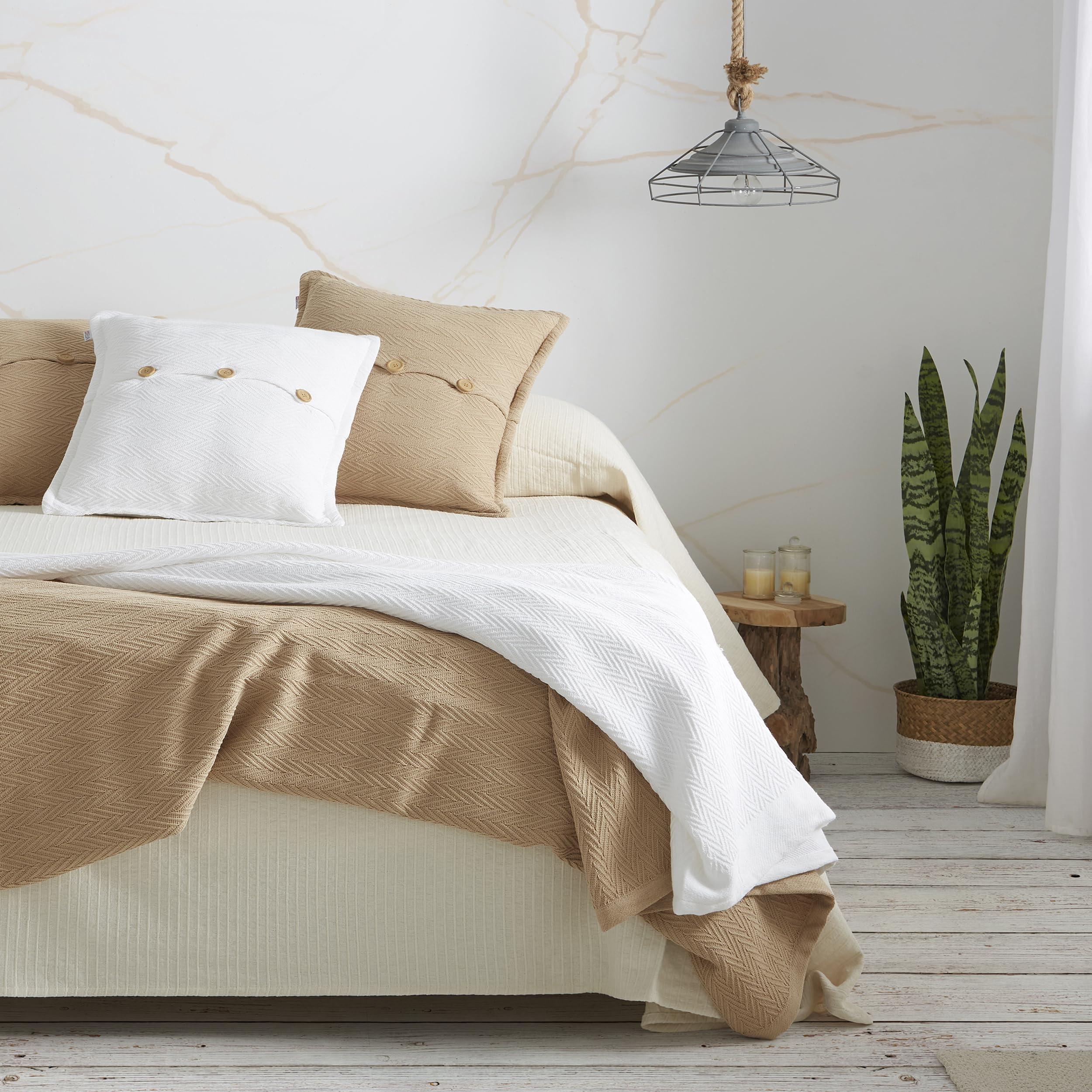 Set de draps 180 en pur coton 144 fils résistant aux lavages fréquents