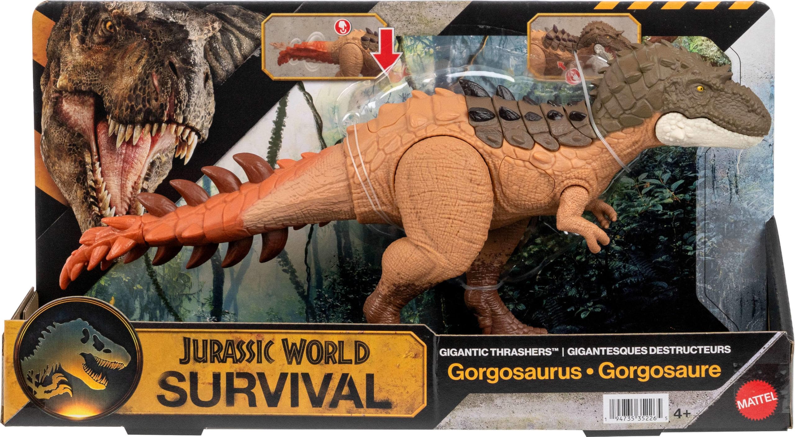 Amazon.com: Mattel Jurassic World Dinosaur Figure Toy, Gigantic