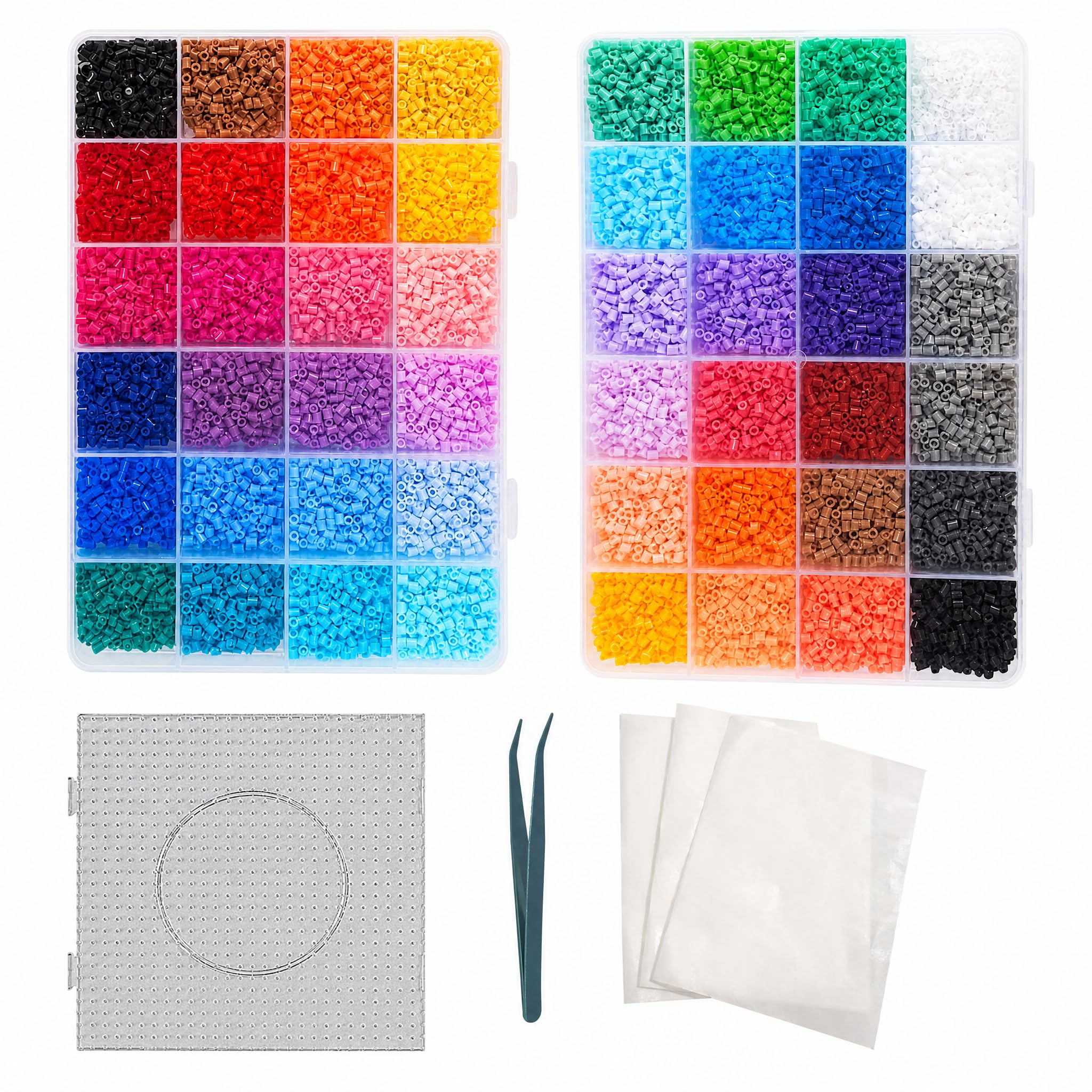 Perles fusibles 48 couleurs pour animer les mercredis après-midi des enfants