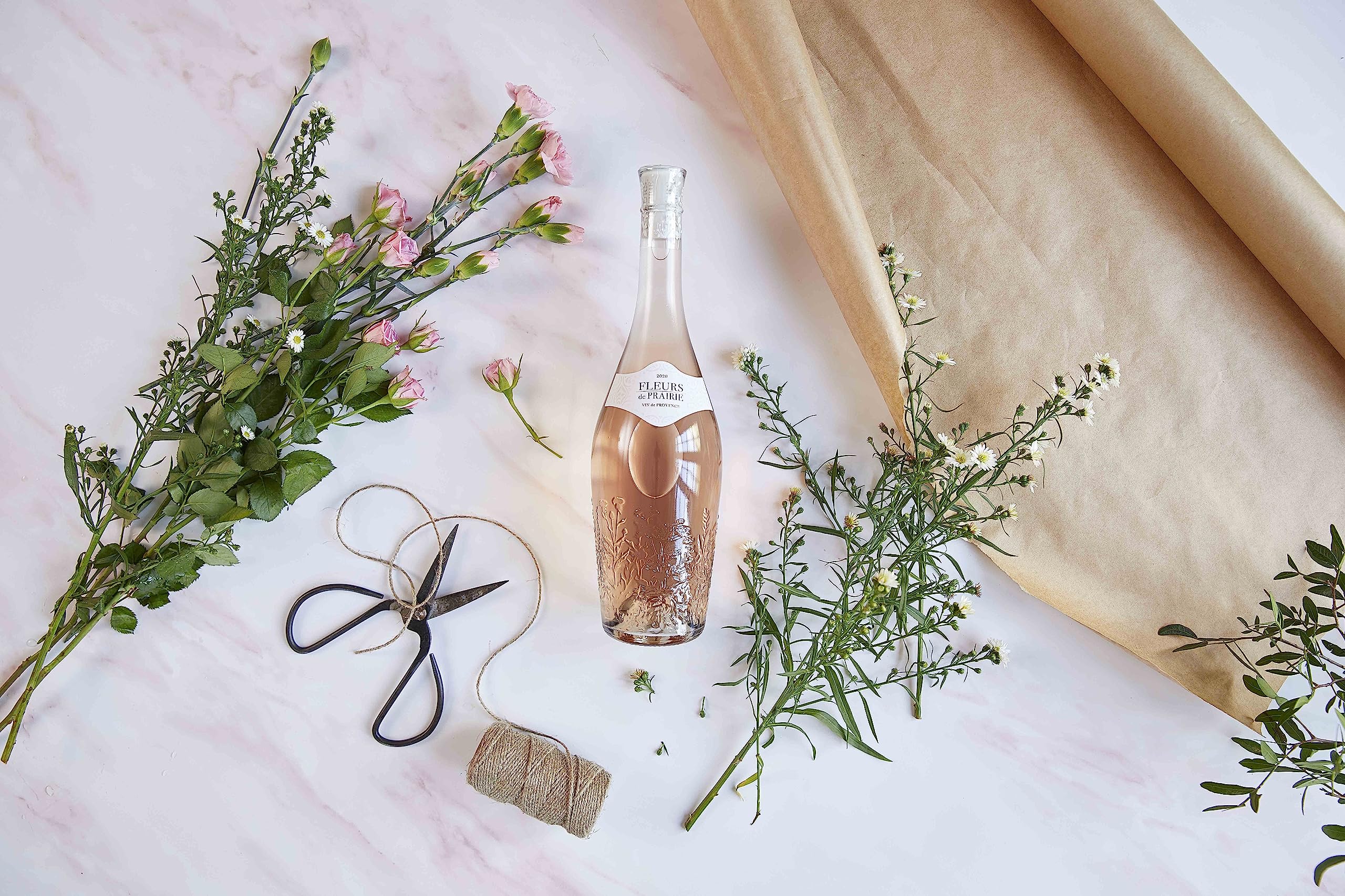 Fleurs de Prairie - Côtes de Provence, Vin rosé Magnum (1 x 1,5L) (Lot de 3)