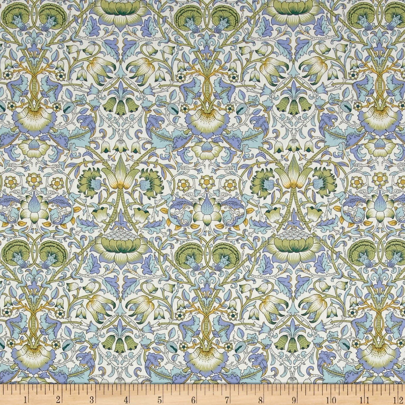 Amazon.com: Liberty Fabrics Tana Lawn Lodden Green, Fabric by the Yard
