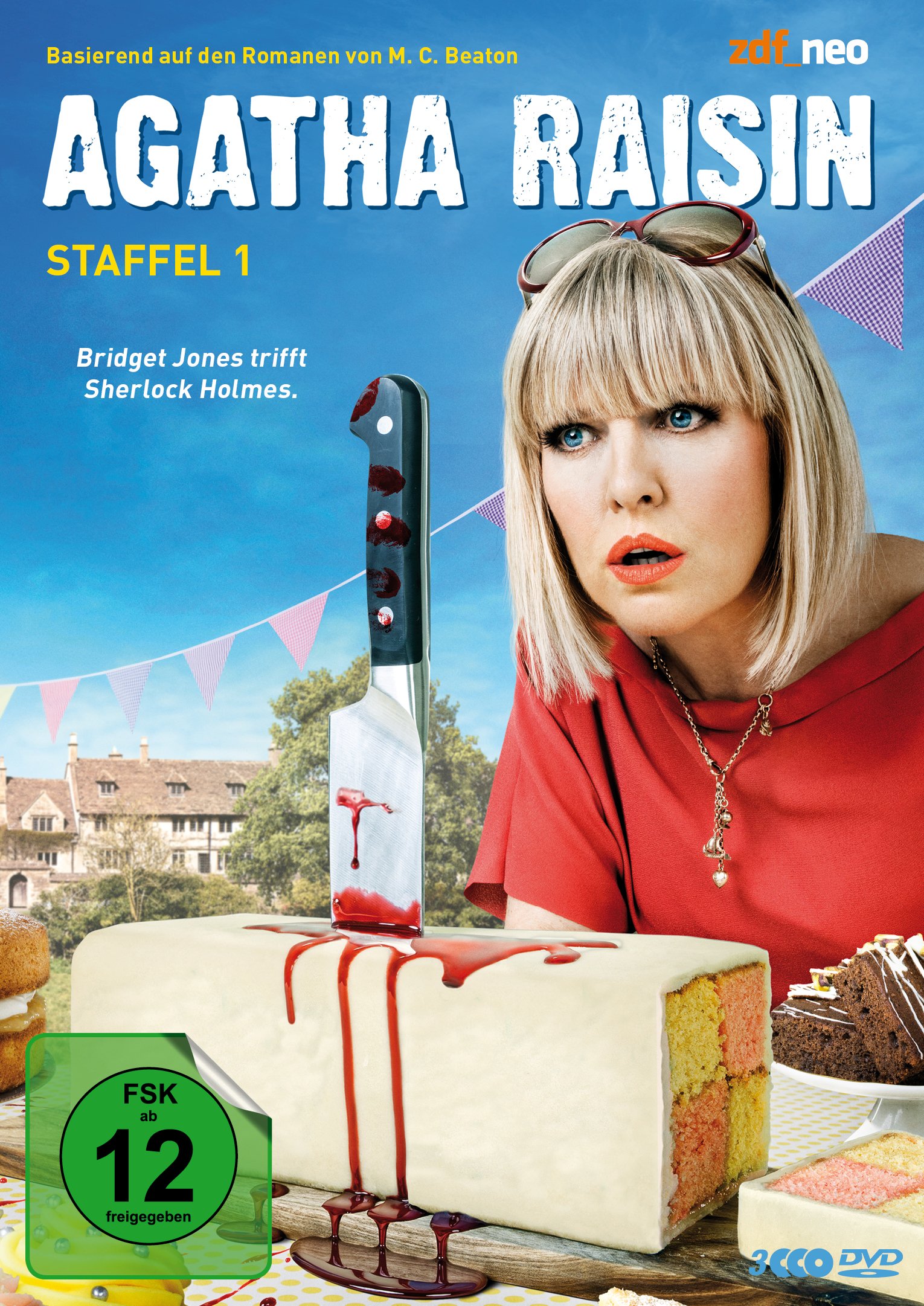 AGATHA RAISIN-STAFFEL 1 - MOVI [DVD]