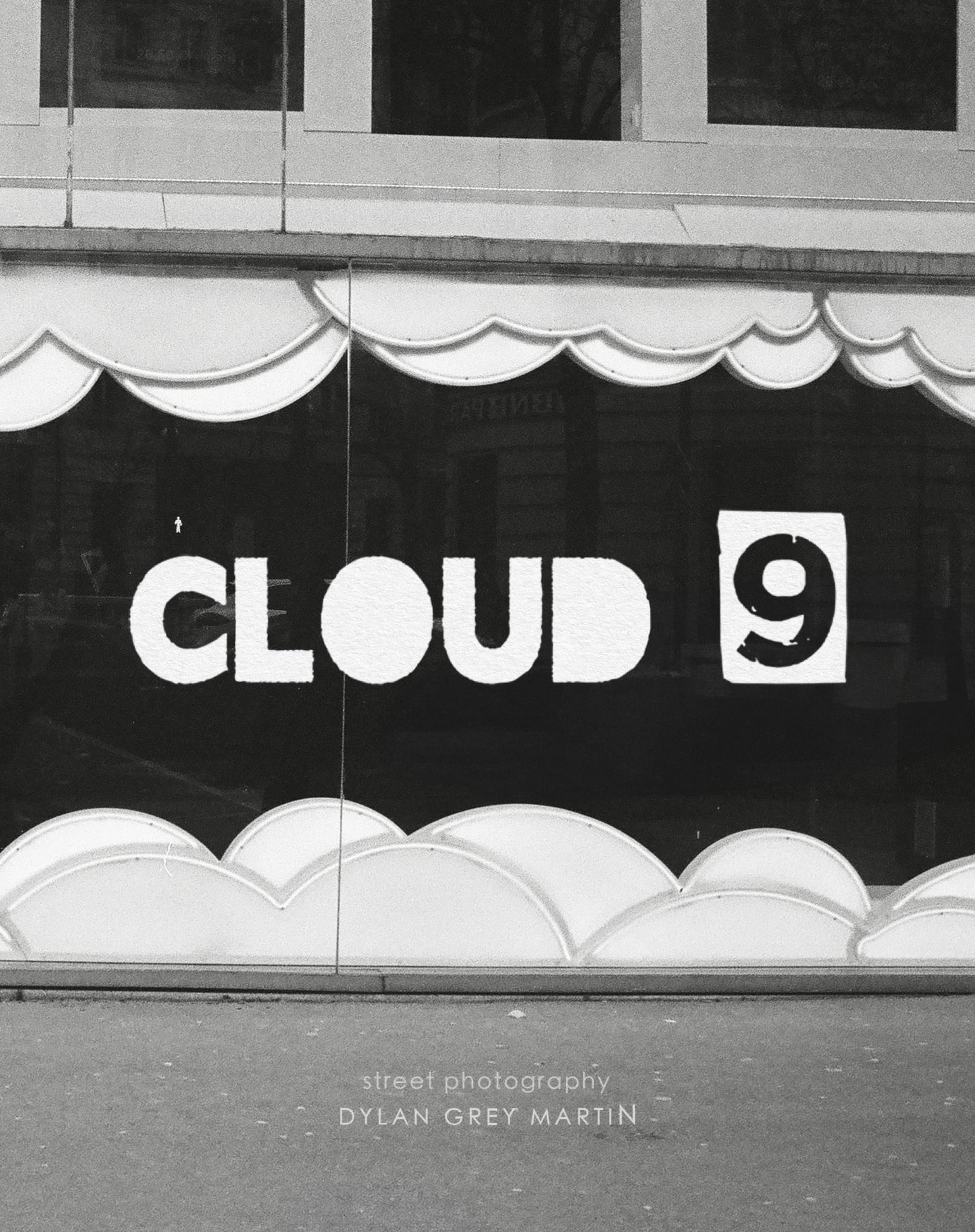 Street Photography Cloud 9 livre photo au format 8x10in edition anglaise art urbain