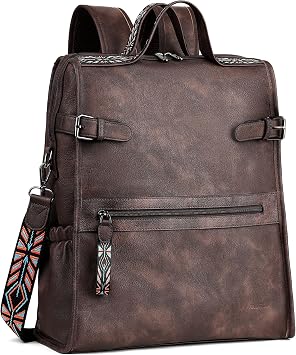 FADEON 15.6 Inch Laptop Backpack for Women, Designer Computer Bag