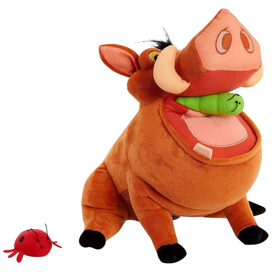 Disney - ディズニー【ライオンキング】ぬいぐるみ　　プンバア 17&quot; と ティモン 13&quot; Disney - ディズニー【ライオンキング】ぬいぐるみ プンバア 17