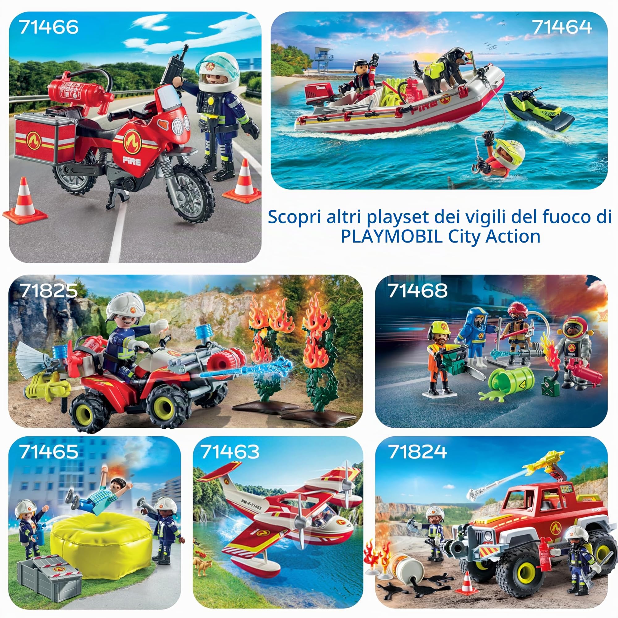 Playmobil 71233 Samochód strażacki