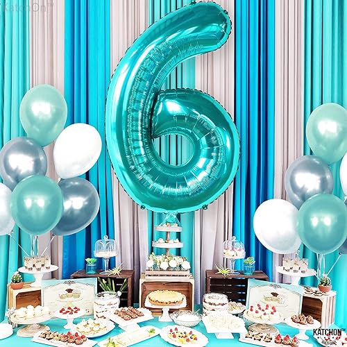 Miniatura 33 de KatchOn, Globo dorado gigante del número 8 de 40 pulgadas, globo dorado del número 8 para decoraciones de cumpleaños de 8 años para niñas