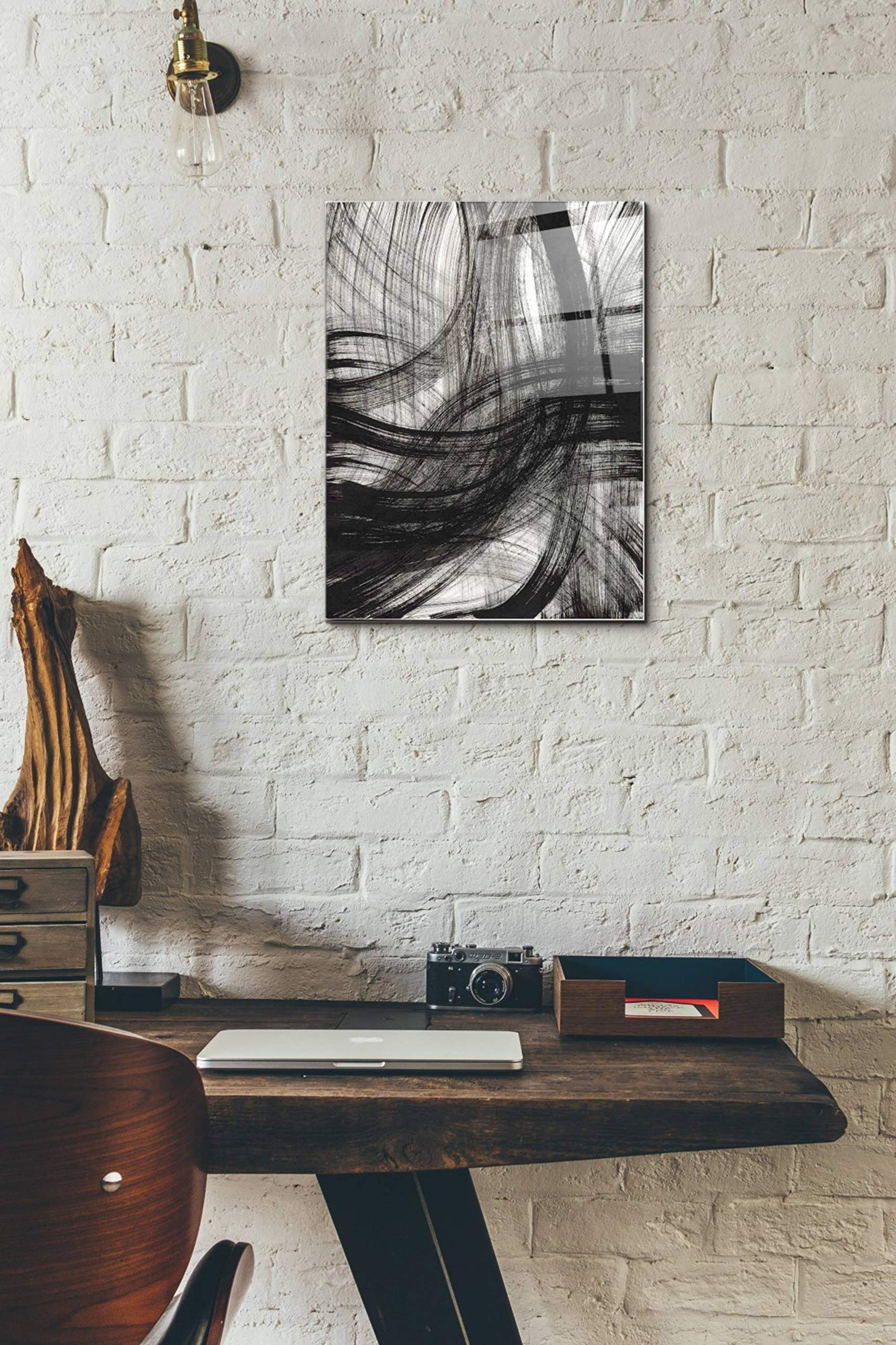 Epic Art 'Hurricane' Acrylic Glass Wall Art, 12