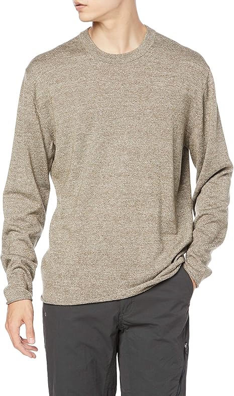 Amazon アイスブレーカー Tシャツ フラクセン ロングスリーブ クルーセーター メンズ フリント S セーター 通販