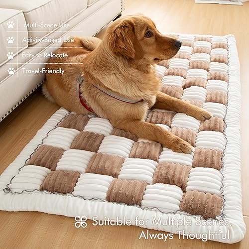 Miniatura 8 de Funda de sofá lavable para perro, protector de sofá antideslizante de alta resistencia, resistente a los arañazos, almohadilla gruesa y esponjosa,