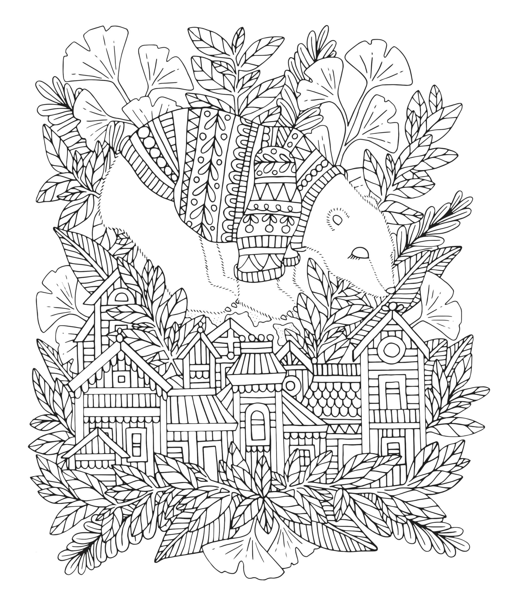Contes de fées et légendes à colorier: + de 100 coloriages