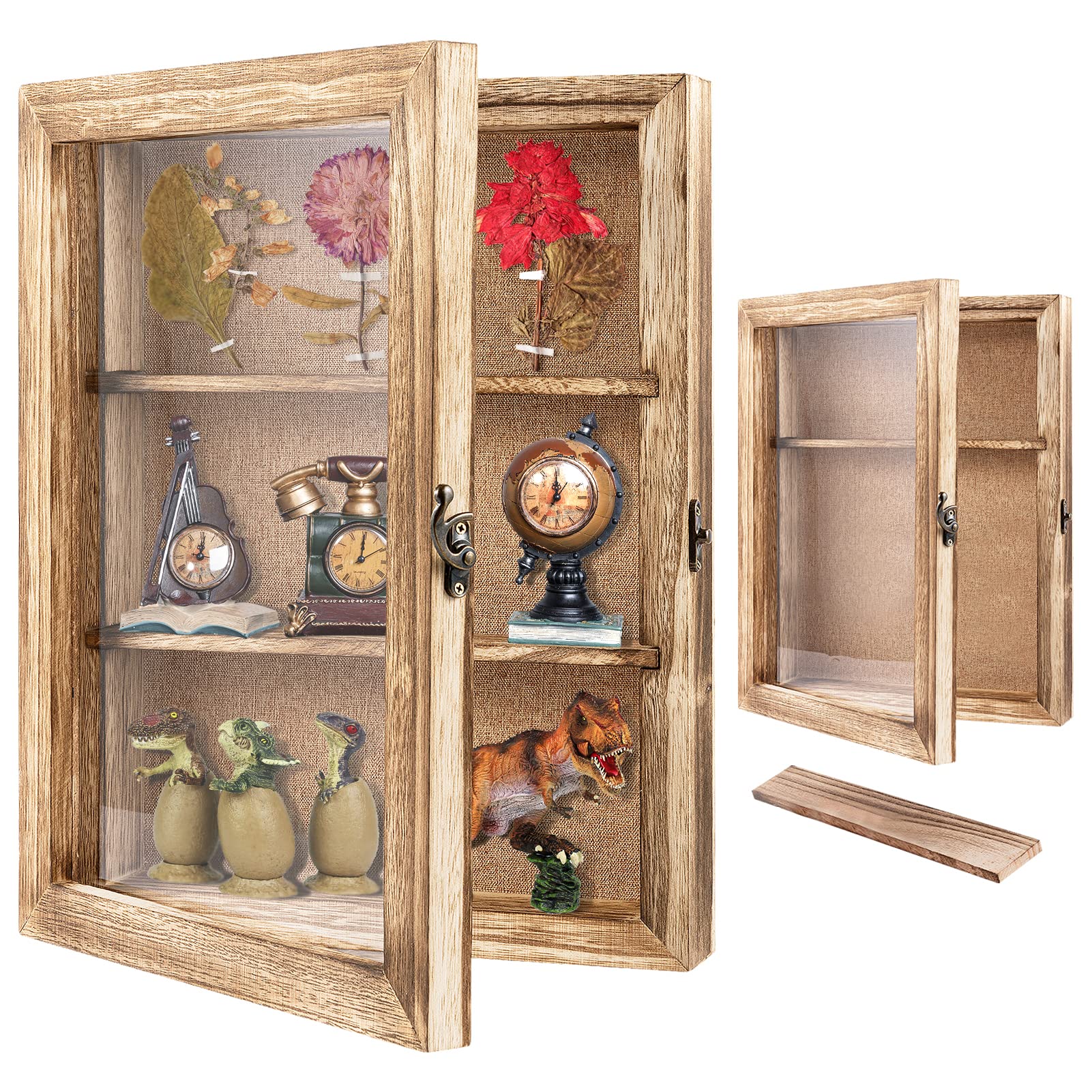 Buy Shadow Box Frame with Acrylic Window 10.2" x 13.4" x 2.4" Wooden