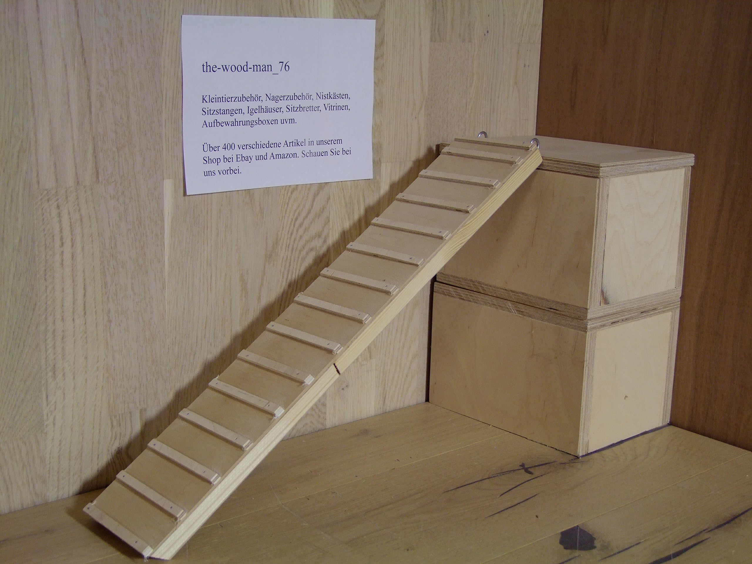 The Wood Man's _ 76: Rodent Stair Joiners Plate 50 cm x 10 cm