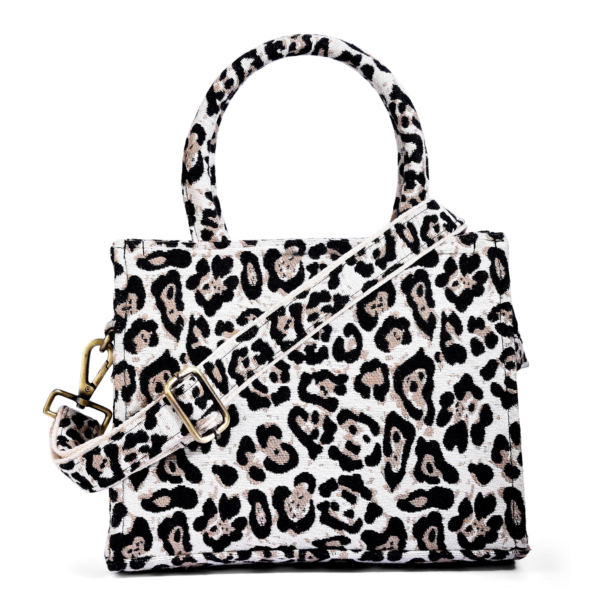 ALII AND ALIIZEYWomen's Handbag multicolor made in jacquard (AJ_7873_Leopard)
