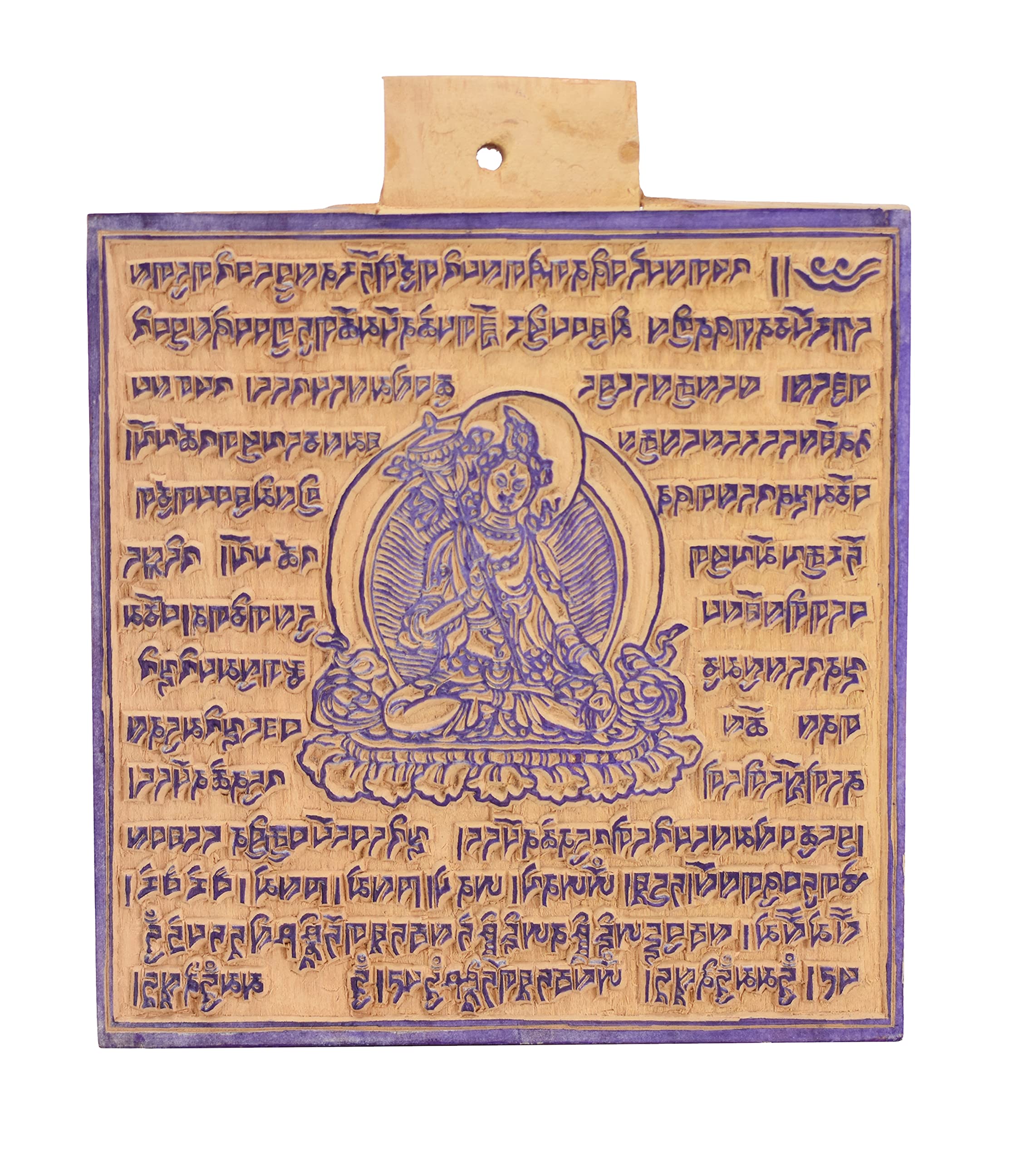 Mudra Crafts Sitatapatra Drapeaux de prière tibétains à faire soi-même - Kit de fabrication de drapeaux de prière avec drapeaux de prière vierges - Grand drapeau de prière népalais de 17,8 cm