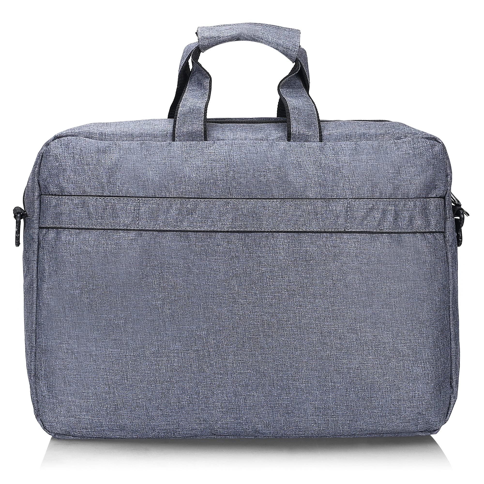 ABBASI Cross Office Laptop Bag Briefcase/Notebook/MacBook Business 15.6 Inch Messenger Sling College Bag Water Resistant Laptop Bag Tablet Business Carrying Handbag for Women and Men (Dark Grey) 1