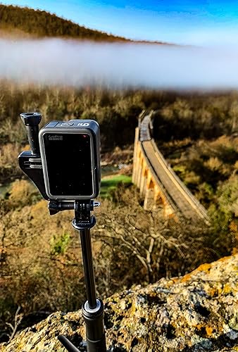 Miniatura 3 de Dreampick Vertical Mount for GoPro Hero 9 8 7 6 5 4, DJI Osmo Action Vertical Frame Camera Vertical Mount, VRT Vertical Adapter (for Gopro Hero