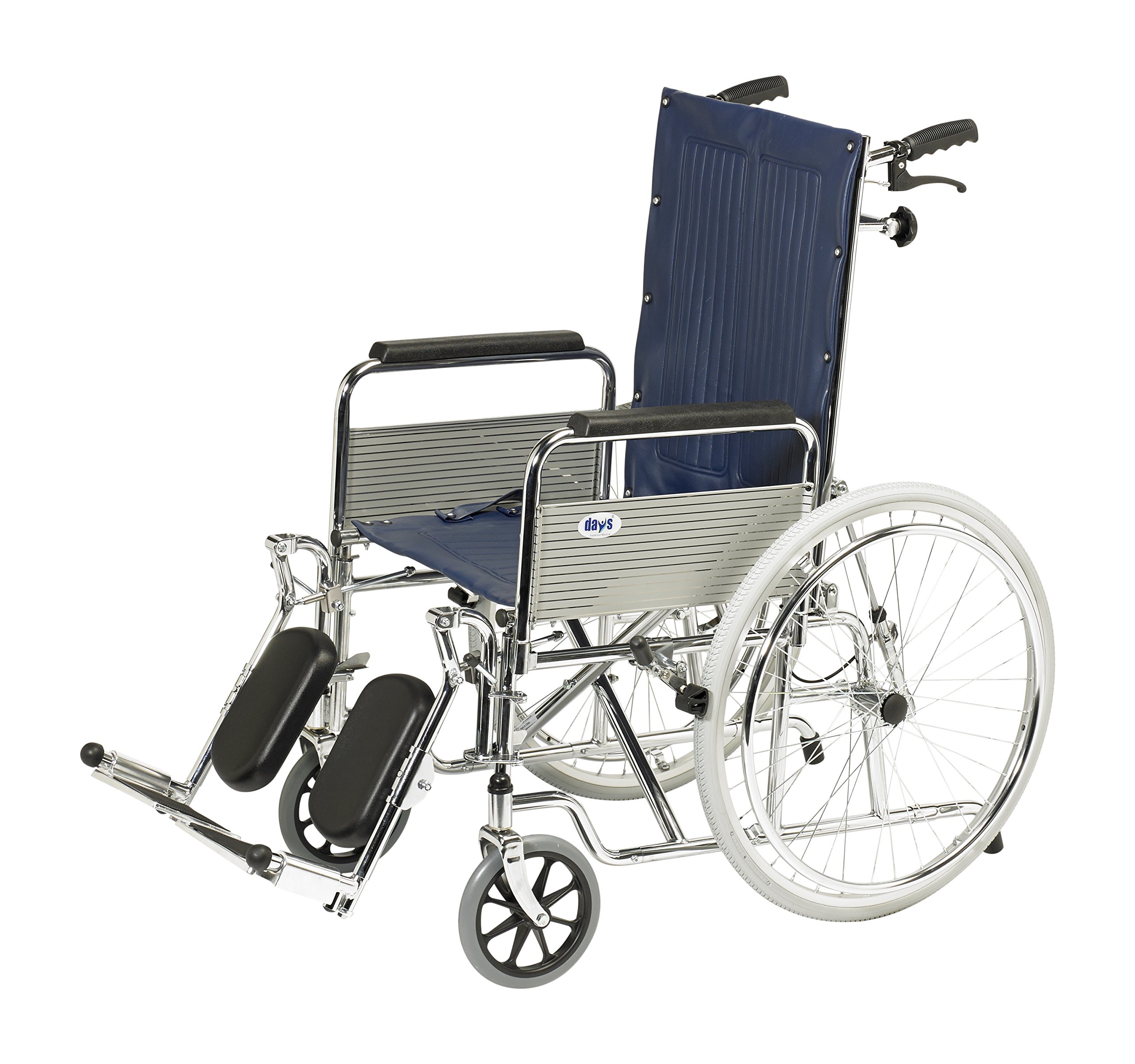 Días Totalmente reclinable silla de ruedas