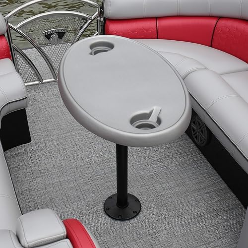 Vista 14 de Manufacturers' Select ITC Sistema de patas de mesa Redwood para RV o barco (plata, 29 pulgadas) TL5000-S-29 (B07VTY5TP6)