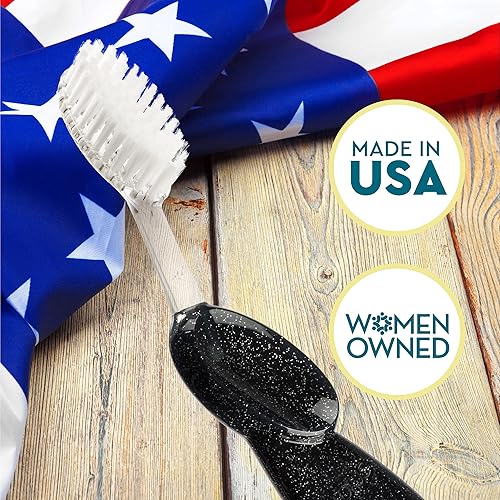 Miniatura 3 de RADIUS Cepillo de dientes Big Brush sin BPA y aceptado por la ADA diseñado para mejorar la salud de las encías y reducir los problemas de las