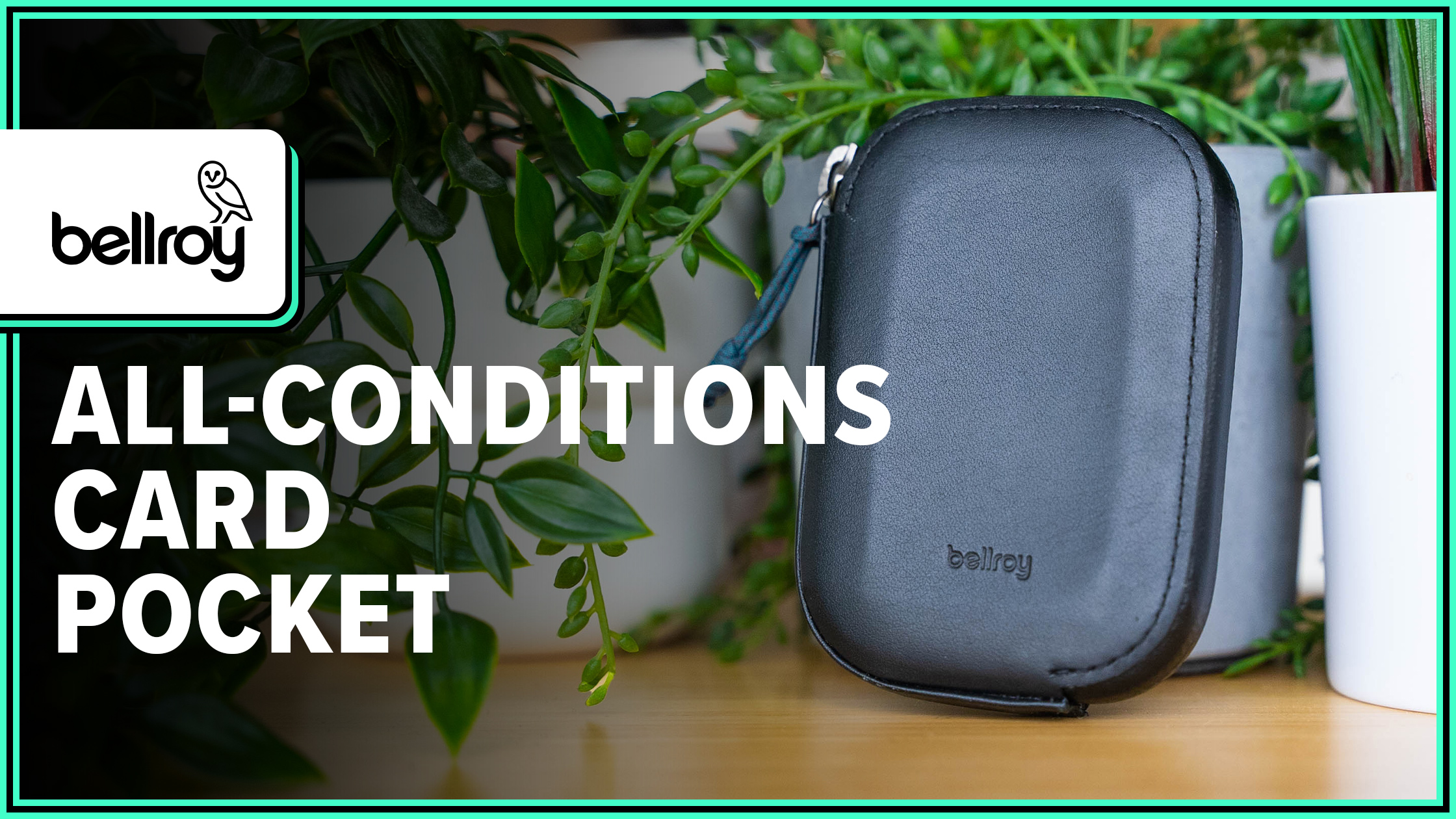 Watch Bellroy All-Conditions Card Pocket Review on Amazon Live