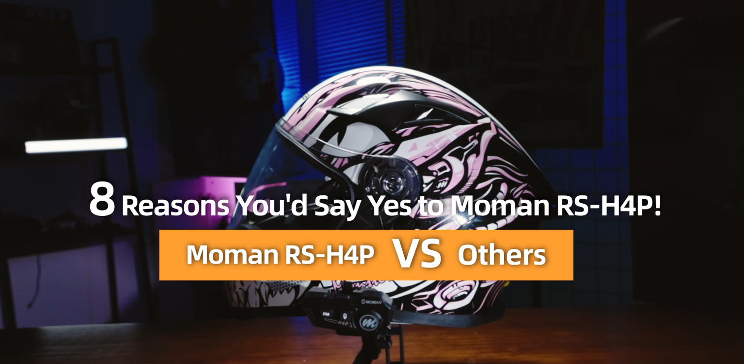 Otorcycle Helet Headset, Oan RS-H4P Otorbike Headphone With Hi-Fi Speakers Dual Noise