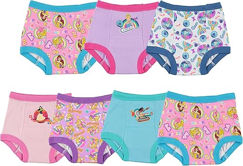 Disney Girls' Toddler Princess Potty Training Pants Multipack