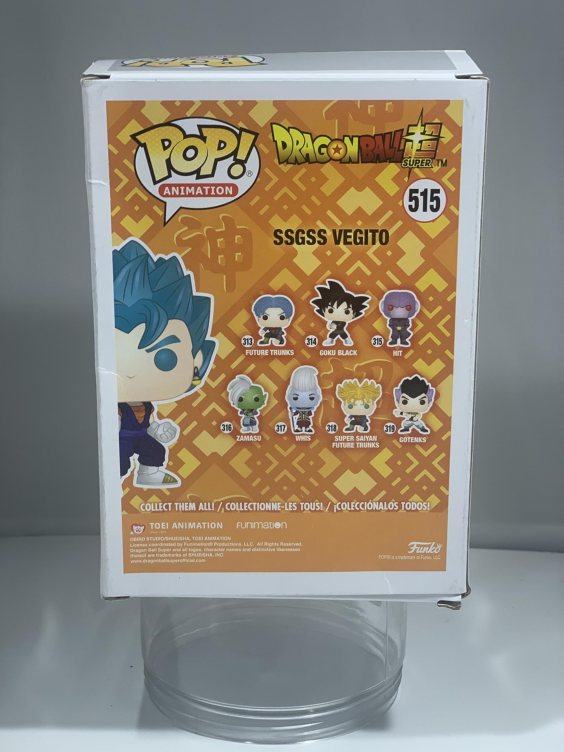 Funko Pop! Dragon Ball Super 515 SSGSS Vegito : Amazon.fr: Jeux et 