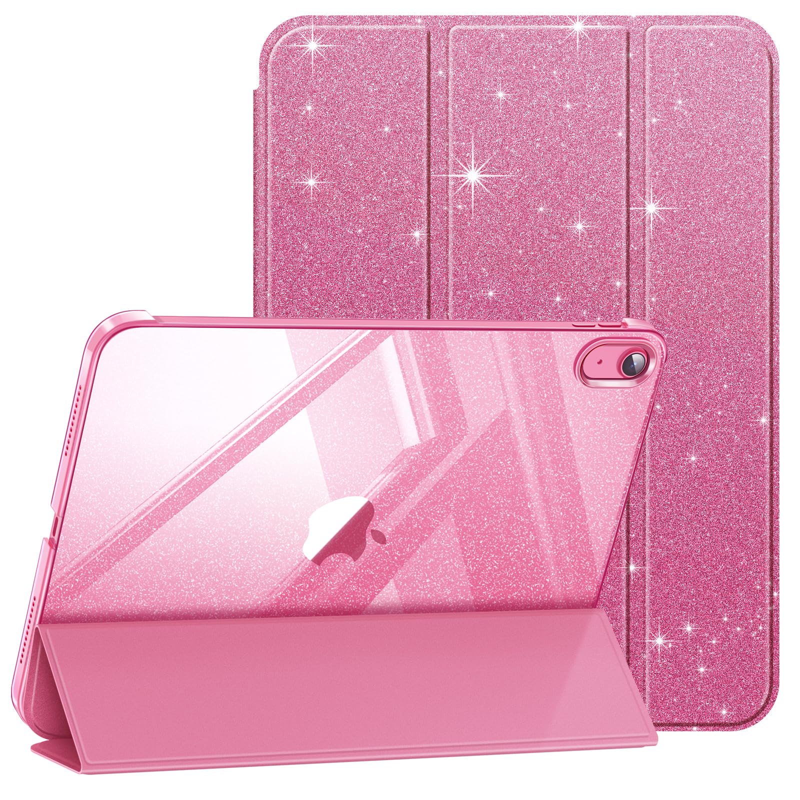 Fintie Hülle für iPad 11. Generation 2025 11 Zoll (A16), iPad 10. Generation 10.9 Zoll 2022 - Ultradünn Schutzhülle mit transparenter Rückseite Abdeckung Case Cover, Auto Schlaf/Wach,