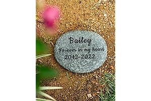 Personalized Pet Memorial Stone Grave Markers