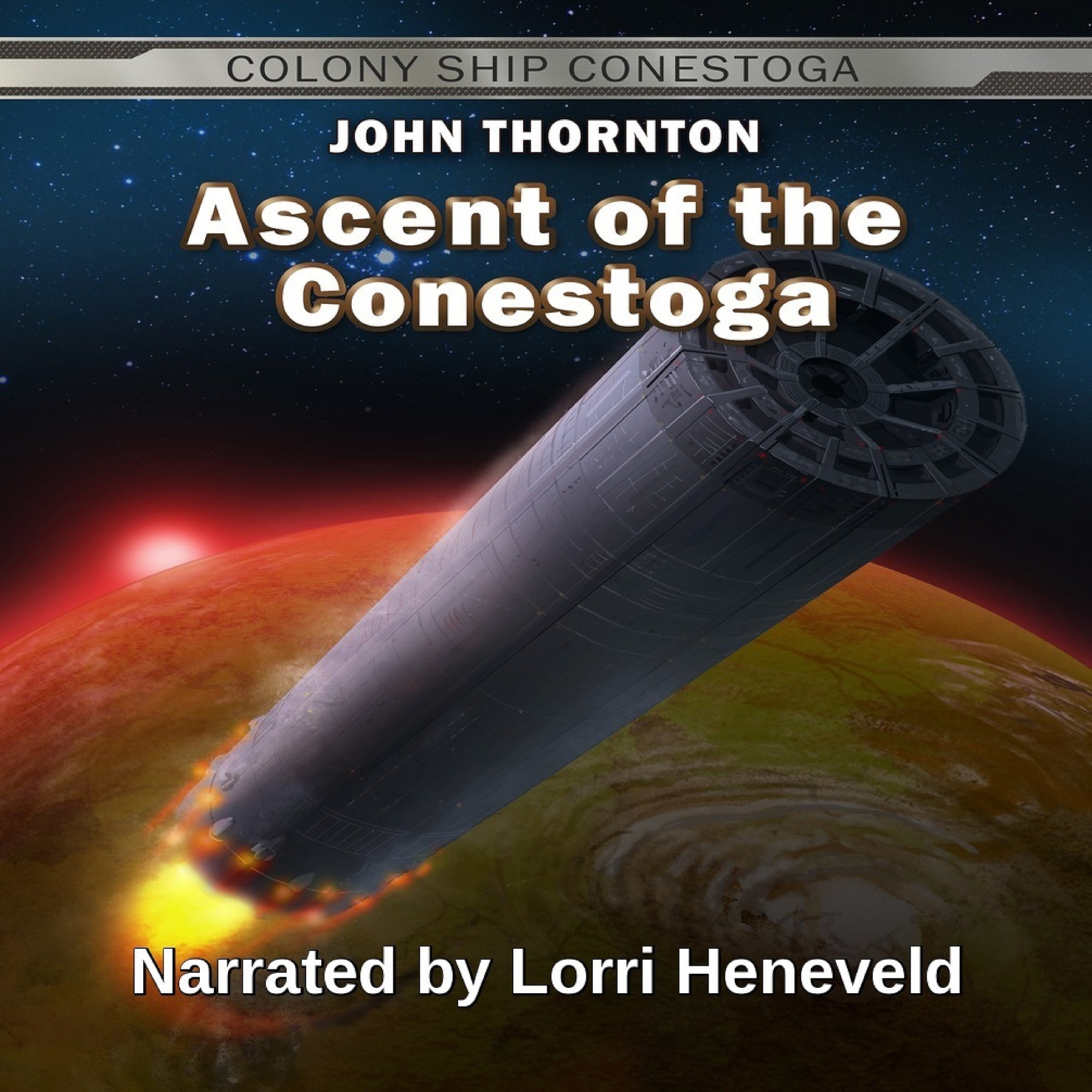 Cover art for Ascent of the Conestoga