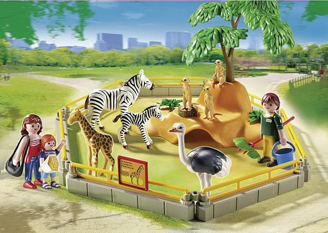 Foto 2 de 3 de PLAYMOBIL 5968 Wild Animal Enclosure Playset by PLAYMOBILÃƒÂ‚Ã‚®