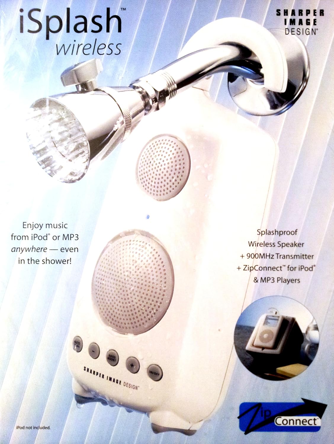 iSplash Wireless Speaker and Transmitter for iPod and MP3 Players