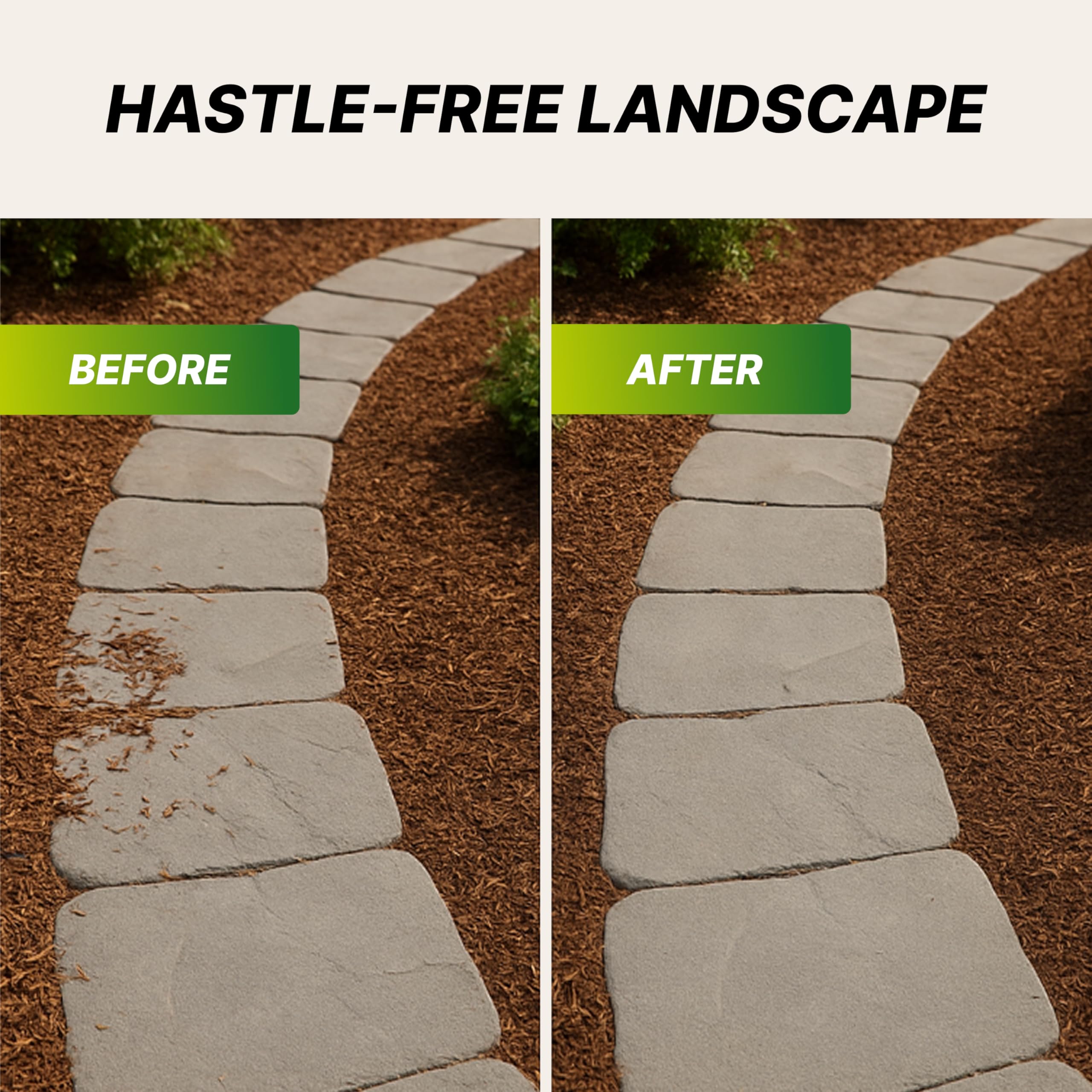 UNIHOLD – Universeller Bindemittel für Gartensteine & Mulch | Haustierfreundlich, Wasserbasiert, Einfache Anwendung | Langlebiger Landschaftskleber (1L / 5L / 10L)
