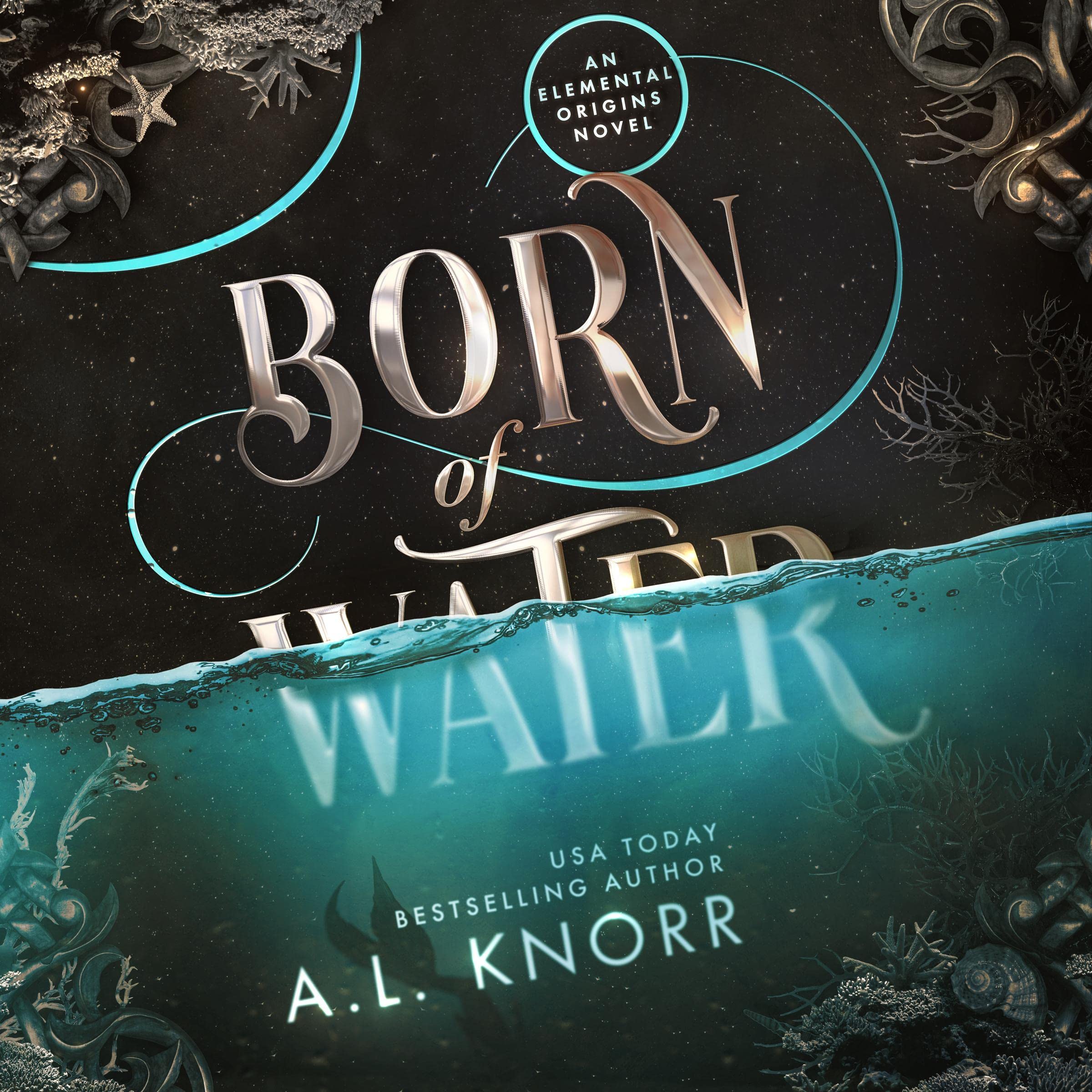 Cover art for Born of Water: An Elemental Origins Novel