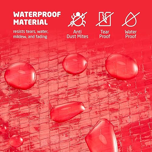 Miniatura 4 de Zober Bolsa vertical de almacenamiento para árbol de Navidad, se adapta a árbol artificial de 7.5 pies, bolsa para árbol de Navidad con dobladillo