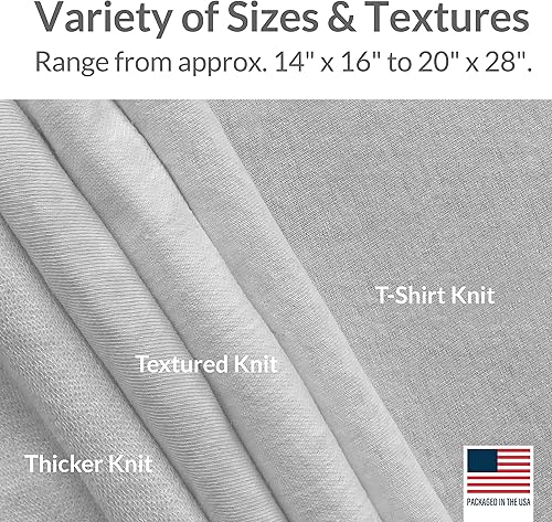 Miniatura 2 de Pinnacle Mercantile 5lb Box Rags 100% algodón camiseta de punto a granel tamaño surtido todo nuevo material no dobladillo multiusos paños de