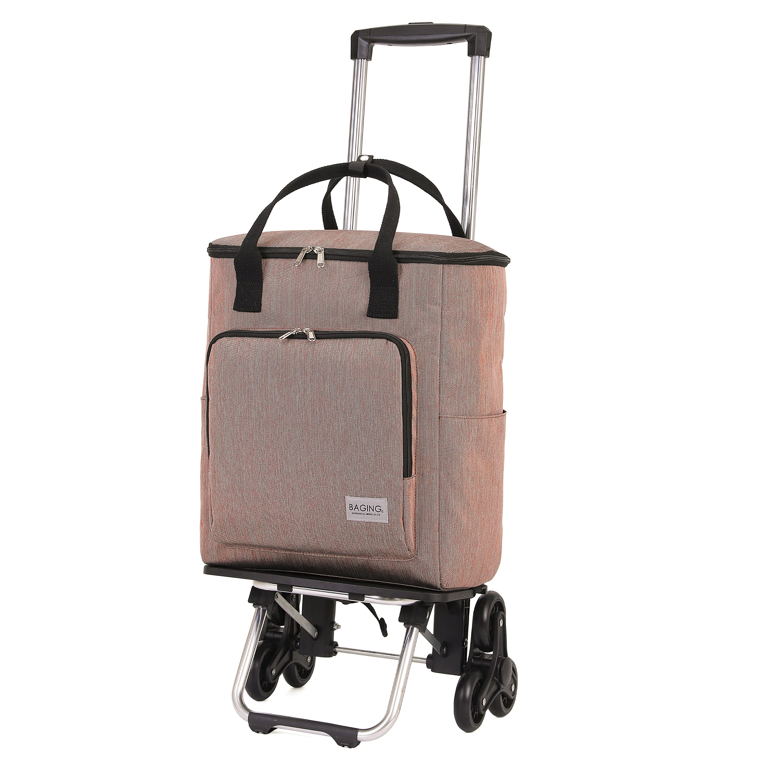 Amazon｜［BAGING バギング］日本製YKKファスナー 階段も引いて