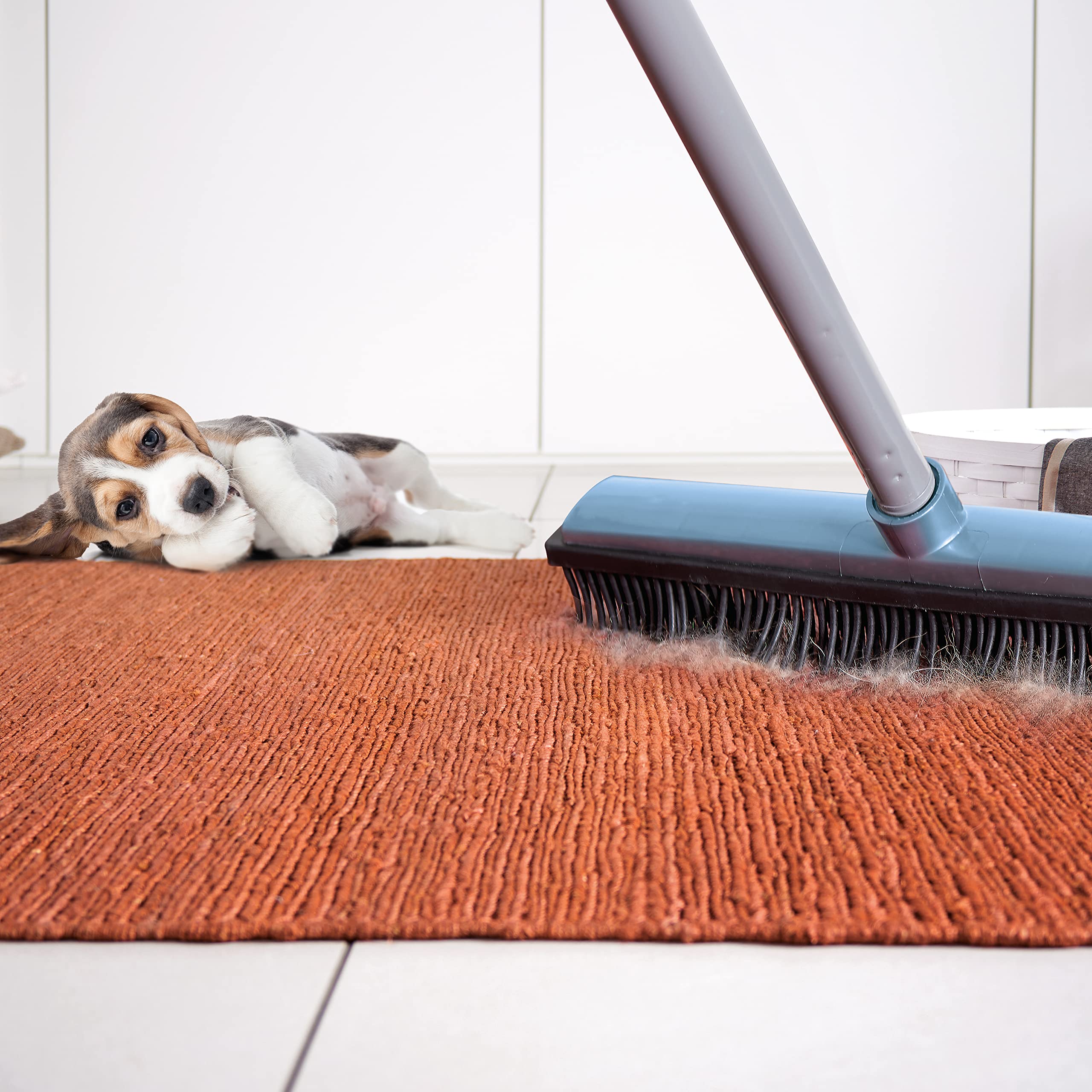 Image secondaire de Balai en Caoutchouc Perfetto Gomme - 32 cm pour Tapis et Sols