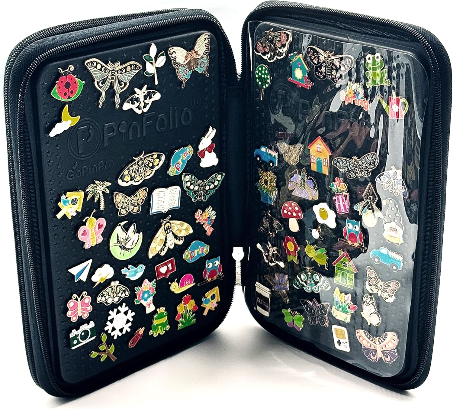 PinFolio Show Pin Display Bag, Lightweight Pin Book Designed for Storage & Easy Trading Up to 150 1-Inch Enamel Pins