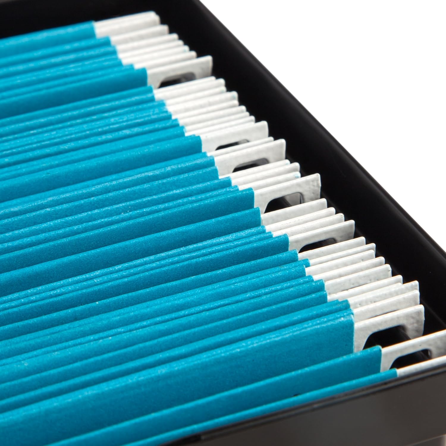 IRIS USA Desktop File Box, 5 Pack, Medium, Black