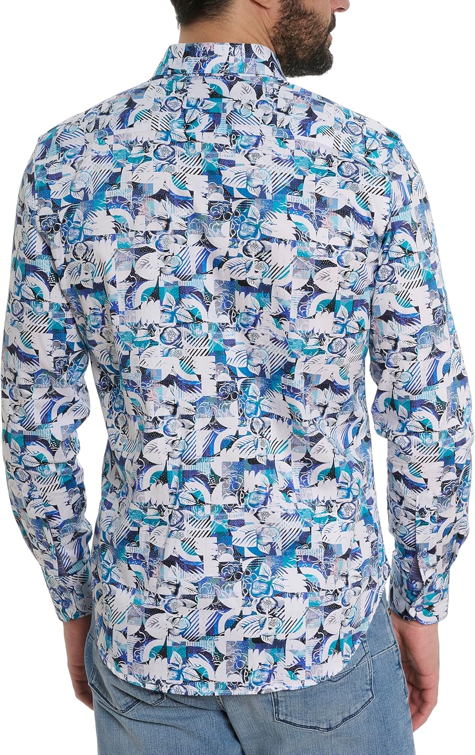 Robert Graham Men's Pavones Long Sleeve Woven Shirt