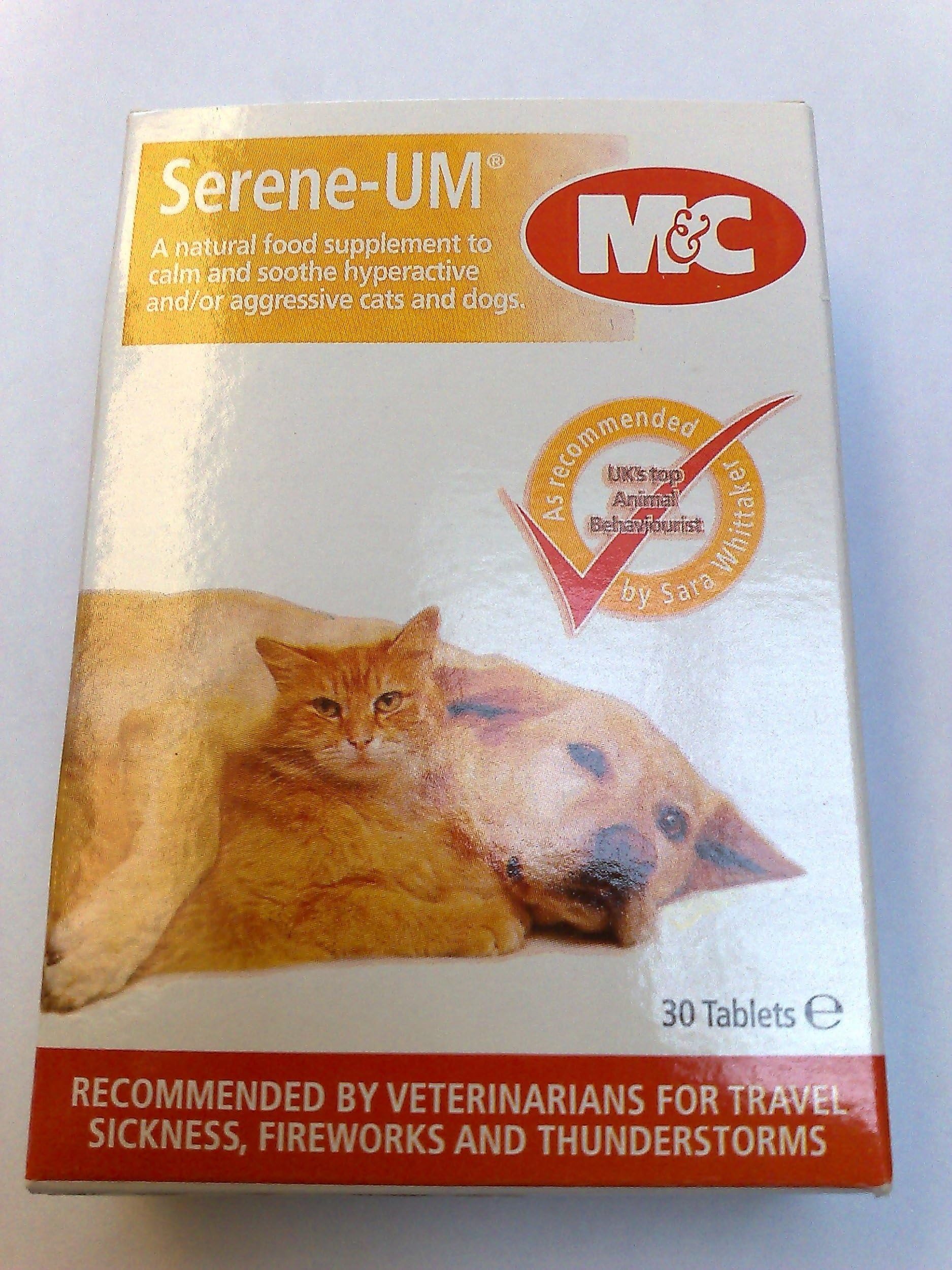 Serene UM for cats and dogs 30 tablets